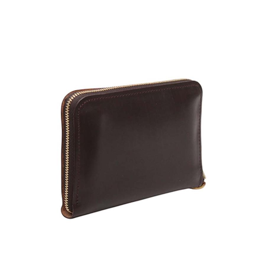 【並行輸入品】グレンロイヤル GLENROYAL 財布 WALLET WITH DIVIDERS メンズ レディース ラウンドファスナー財布 ブラック ネイビー グリーン ブラウンの画像