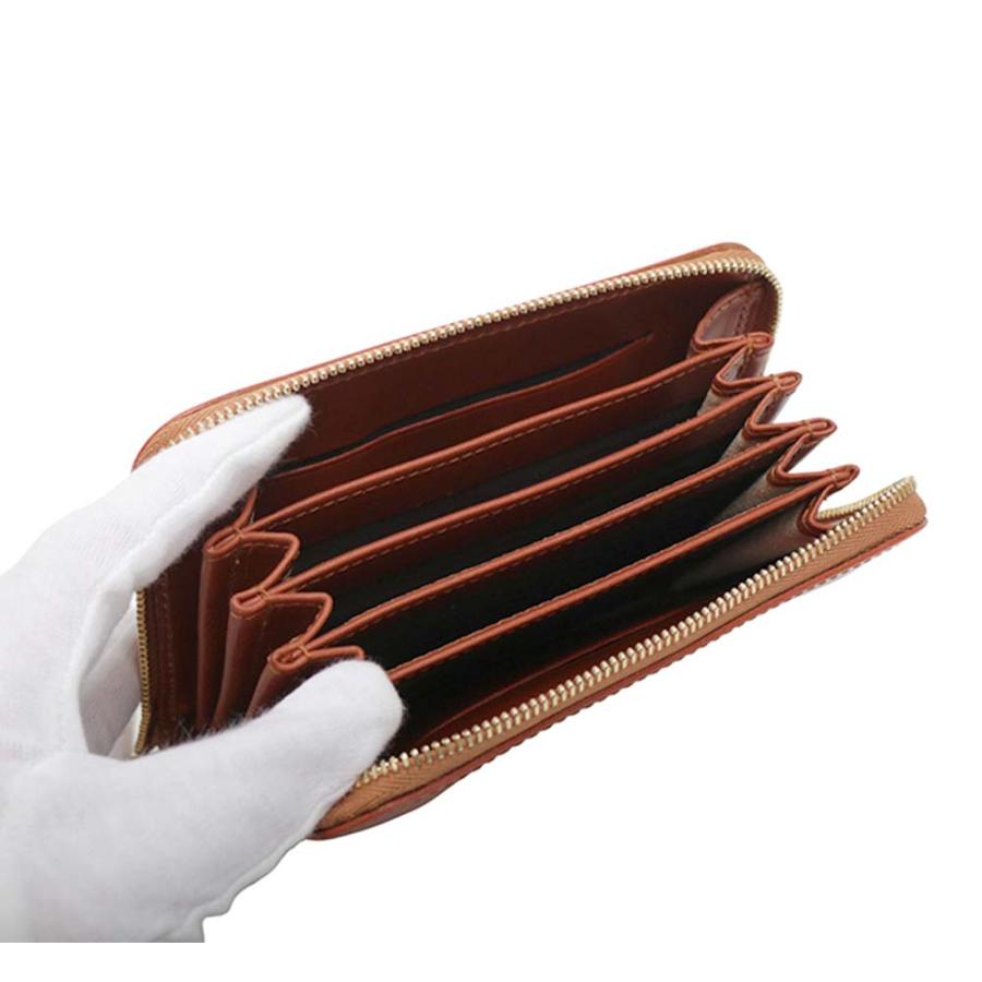【並行輸入品】グレンロイヤル GLENROYAL 財布 WALLET WITH DIVIDERS メンズ レディース ラウンドファスナー財布 ブラック ネイビー グリーン ブラウンの画像