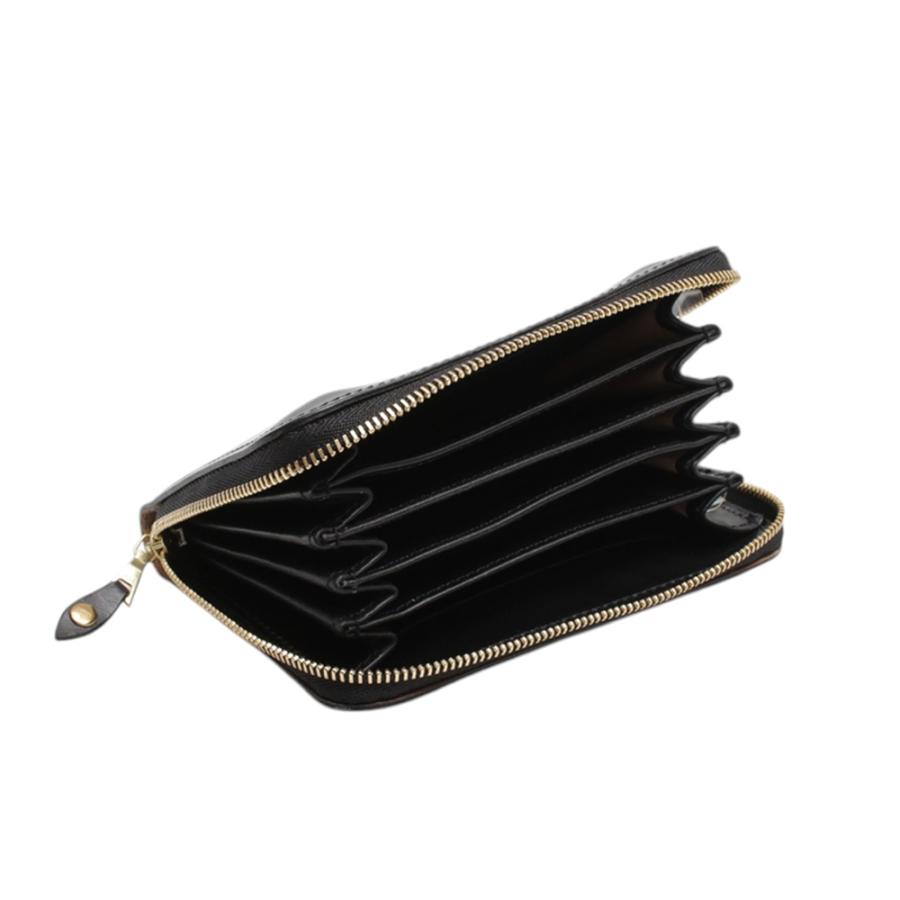【並行輸入品】グレンロイヤル GLENROYAL 財布 WALLET WITH DIVIDERS メンズ レディース ラウンドファスナー財布 ブラック ネイビー グリーン ブラウンの画像