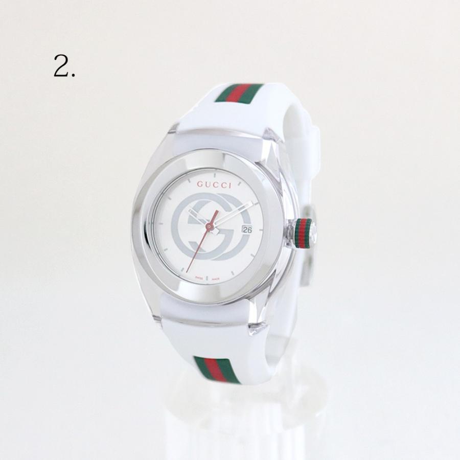 グッチ GUCCI 腕時計 レディース シンク SYNC 32MM 選べる3color クオーツ ブラック ホワイト レッド 人気ブランド 彼女 奥さん 嫁 女性｜watchlist｜04