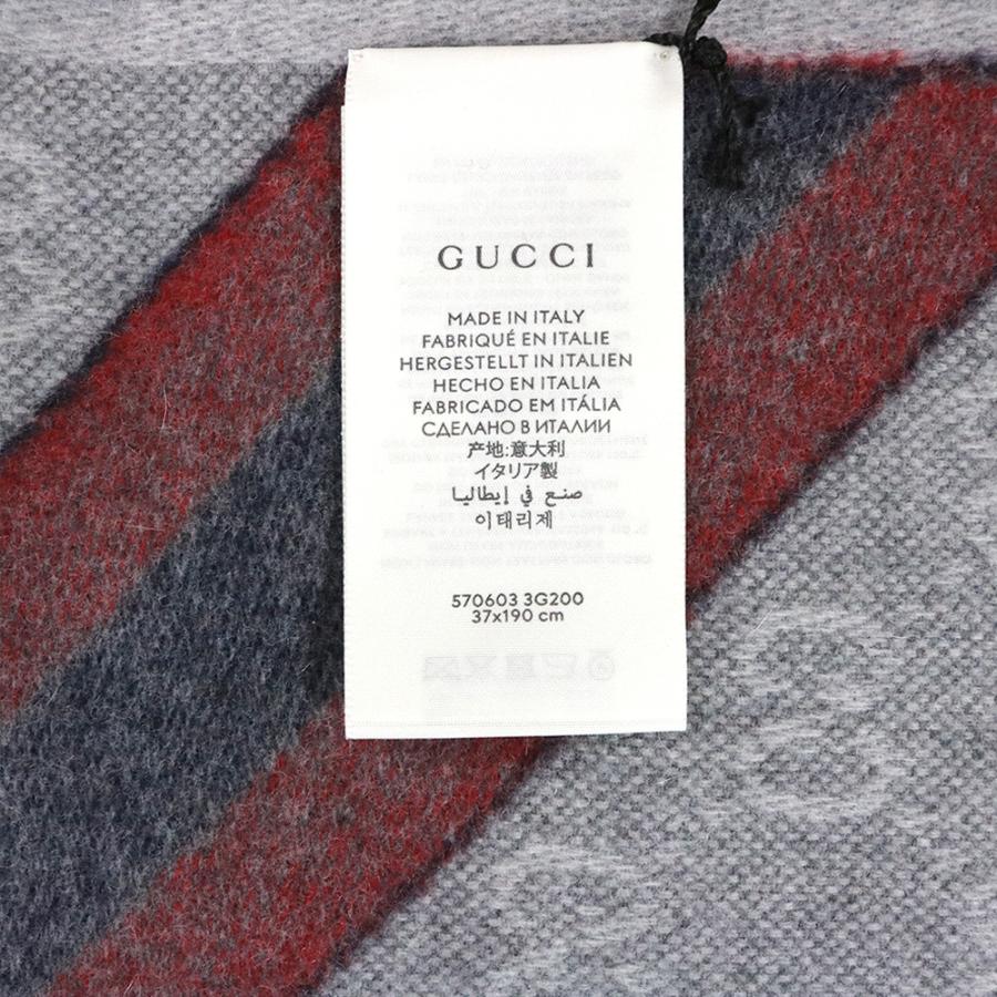 グッチ マフラー メンズ レディース 570603 3G200 選べる4 GUCCI 男性 女性 誕生日プレゼント ストール 冬 秋冬 クリスマス｜watchlist｜10