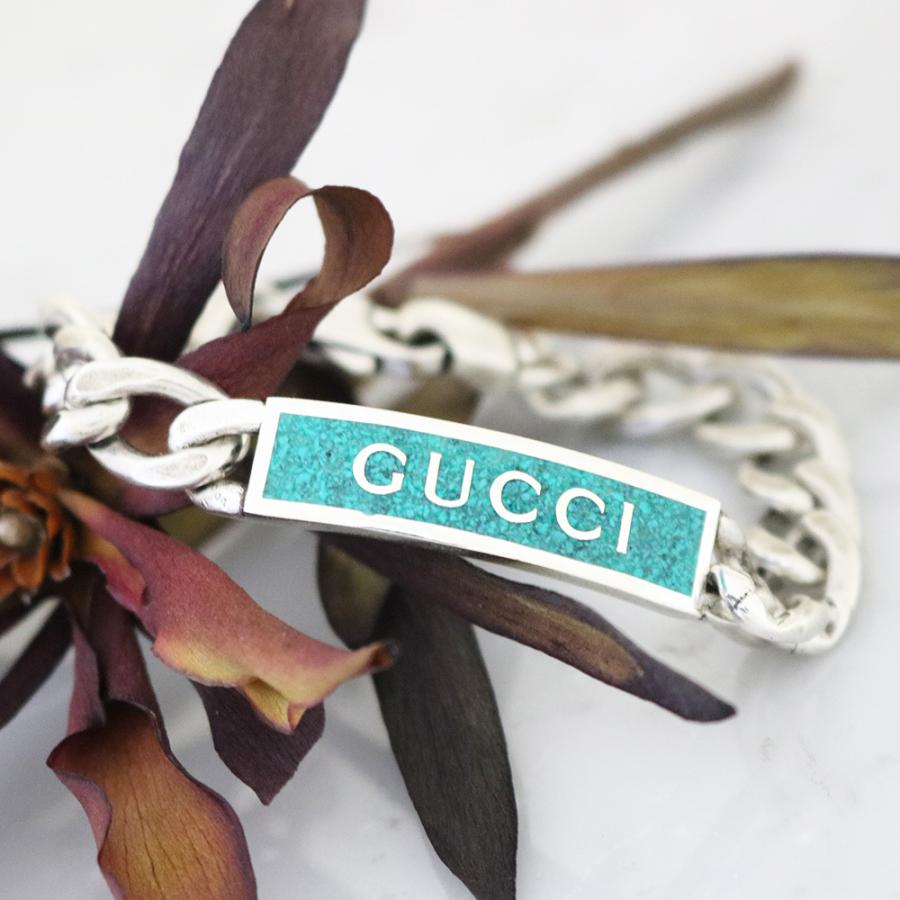 GUCCI グッチ ブレスレット メンズ レディース ロゴ付き GUCCI グッチ ブレスレット メンズ レディース ロゴ付き