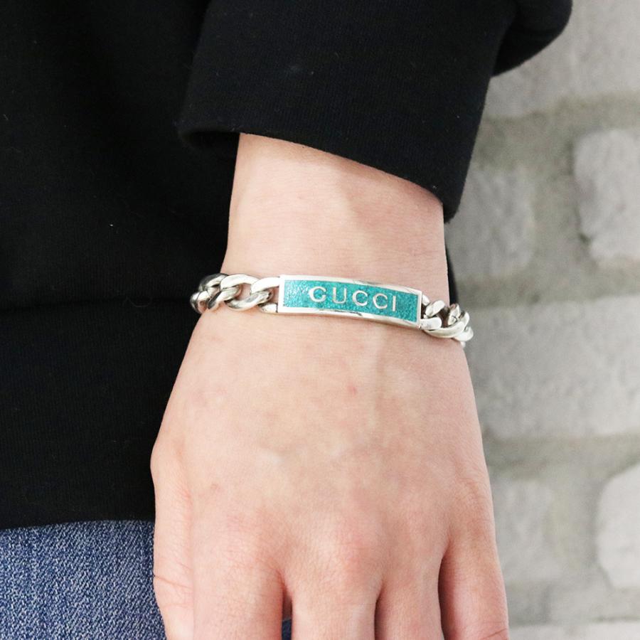 GUCCI グッチ ブレスレット メンズ レディース ロゴ付き GUCCI グッチ ブレスレット メンズ レディース ロゴ付き