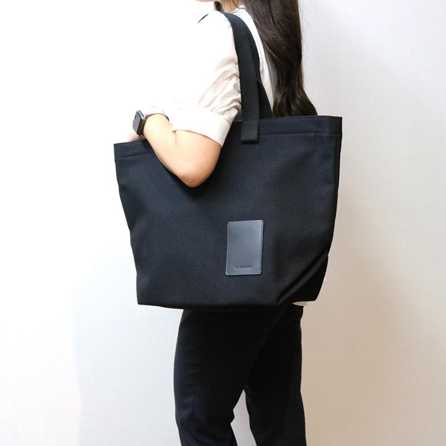 イルビゾンテ　IL BISONTE　トートバッグ　キャンバス ブラック IL BISONTE 【並行輸入品】イルビゾンテ トートバッグ コットン