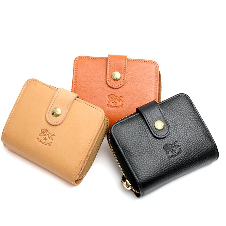 IL BISONTE 【並行輸入品】イルビゾンテ 折財布 SMW067 PV0005