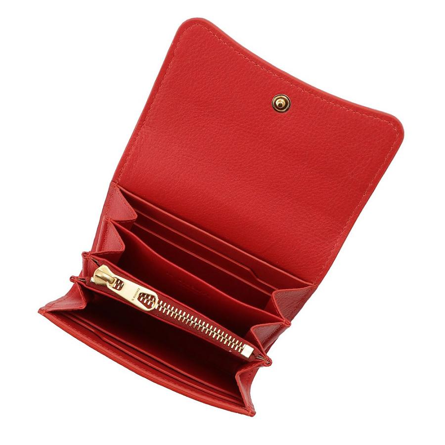 イルビゾンテ 短財布 CASTAGNO ROSA レッド IL BISONTE 【並行輸入品】イルビゾンテ 短財布 SSW005 PVX001