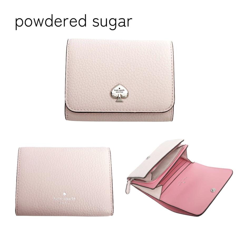 【極美品】kate spade ケイラ スモール 二つ折り財布　ブラック　レザー kate spade NEW YORK（ケイト・スペード ニューヨーク） 【並行輸入品