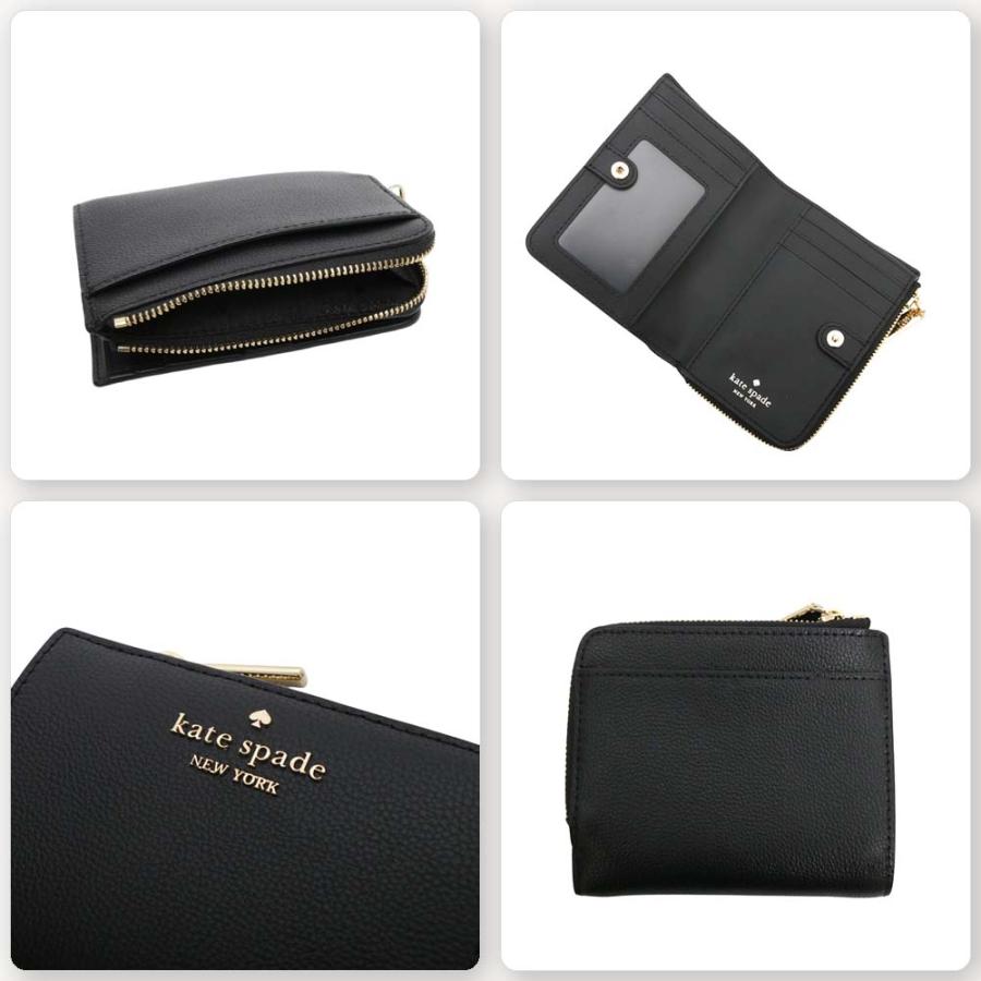 kate spade NEW YORK 二つ折り財布 ブラック　未使用 kate spade NEW YORK（ケイト・スペード ニューヨーク） 【並行輸入品