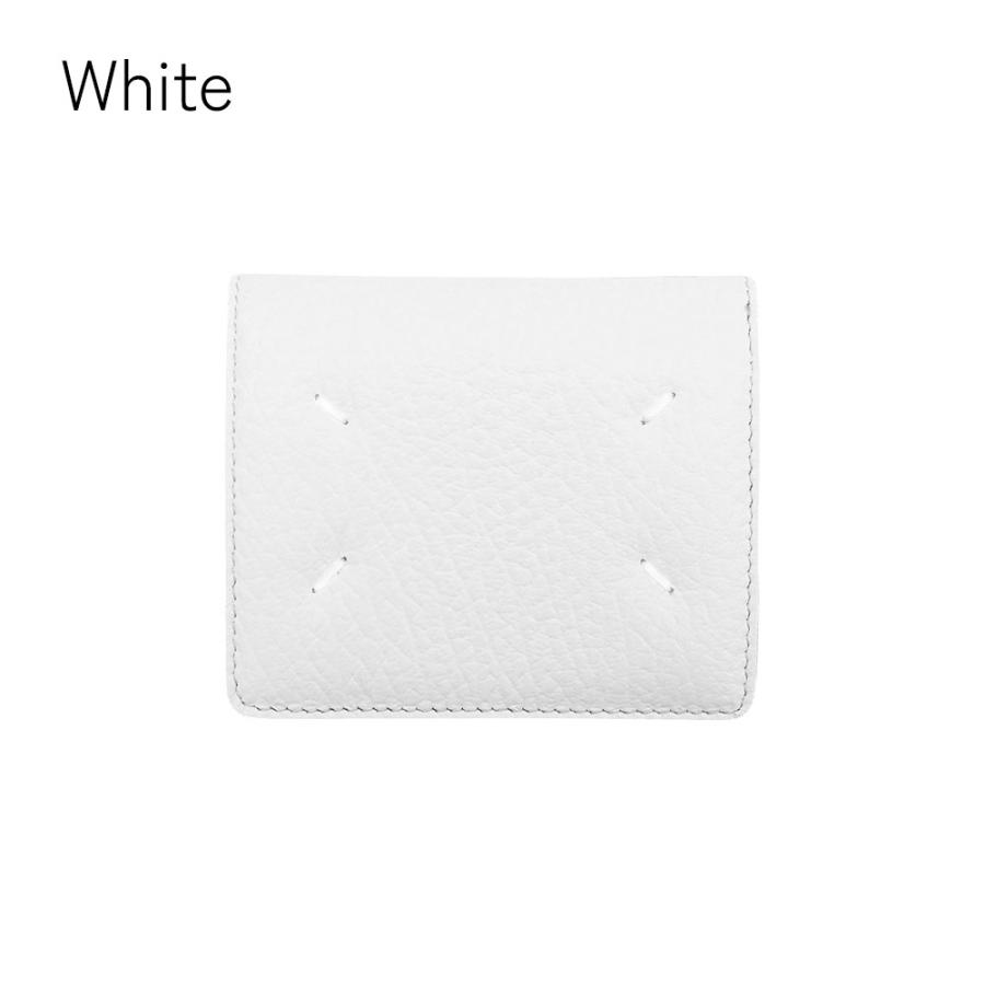 【並行輸入品】メゾンマルジェラ MAISON MARGIELA 財布 マルジェラ財布 レディース S56UI0140 P4455 T1003 男性 彼氏 女性 二つ折り財布 ４ステッチレザーの画像