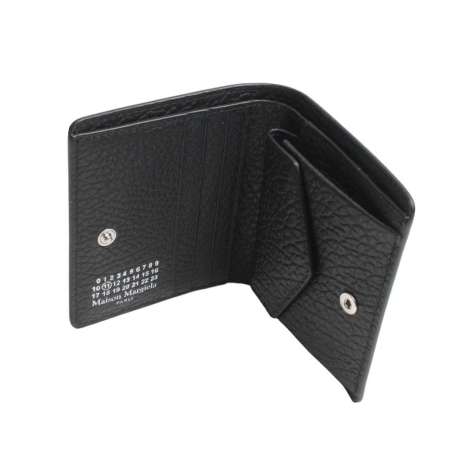 【並行輸入品】メゾンマルジェラ MAISON MARGIELA 財布 マルジェラ財布 レディース S56UI0140 P4455 T1003 男性 彼氏 女性 二つ折り財布 ４ステッチレザーの画像