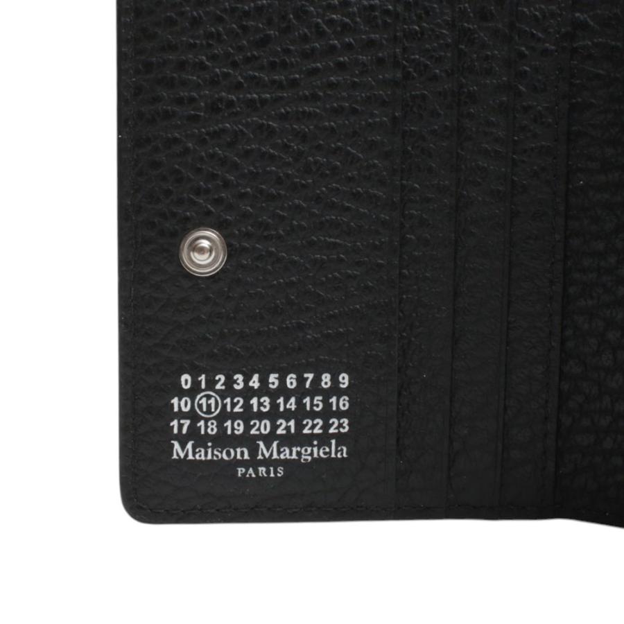【並行輸入品】メゾンマルジェラ MAISON MARGIELA 財布 マルジェラ財布 レディース S56UI0140 P4455 T1003 男性 彼氏 女性 二つ折り財布 ４ステッチレザーの画像