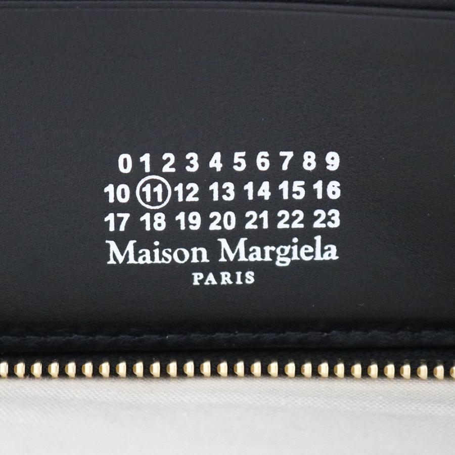 Maison Margiela 二つ折り財布 ブラック　並行輸入品 Amazon.co.jp: [メゾンマルジェラ]二つ折り財布 コンパクト財布