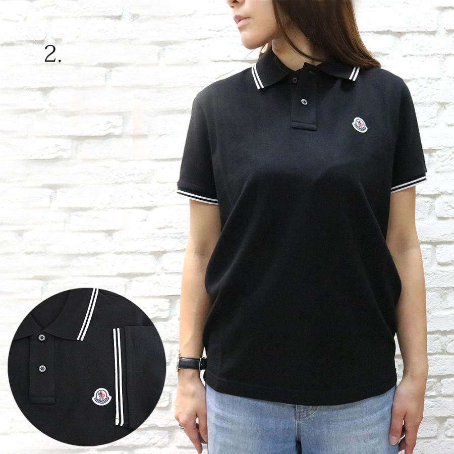 MONCLER モンクレール レディースポロシャツ ホワイト Sサイズ - 通販