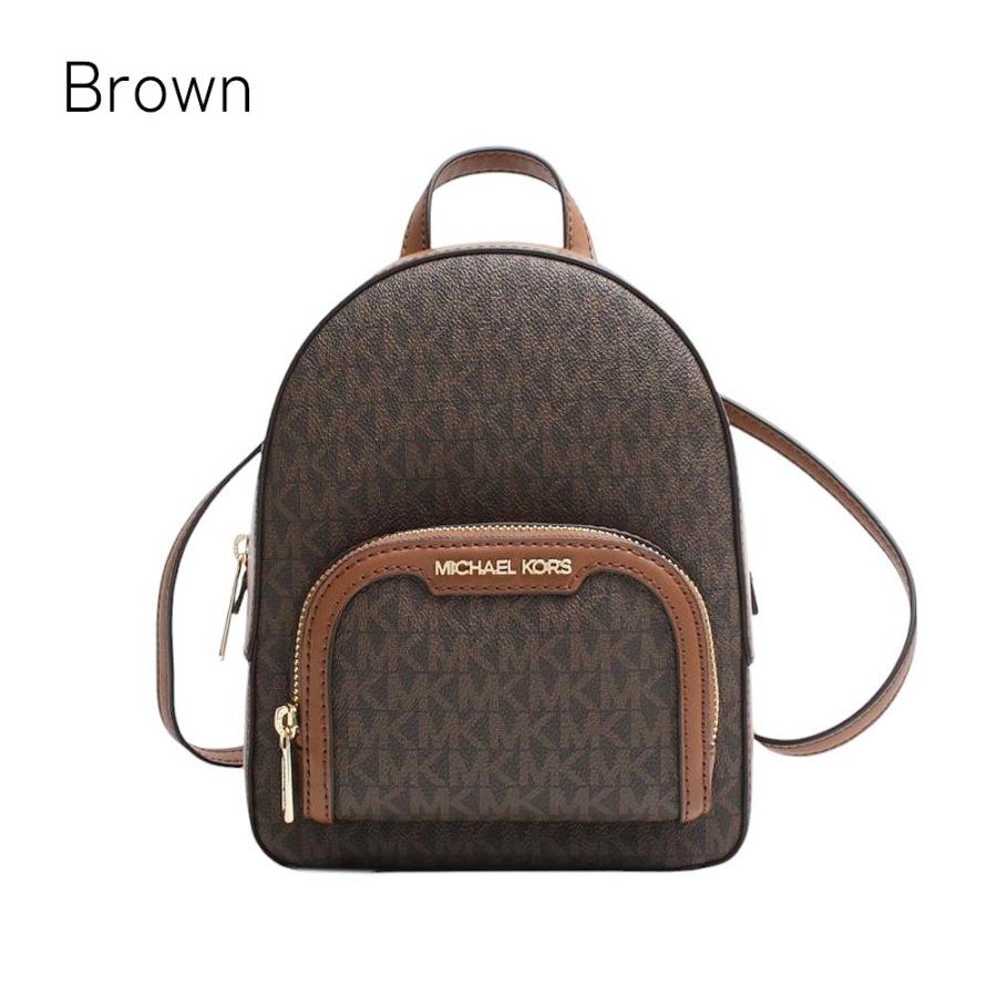 MICHAEL KORS MK柄 シグネチャー リュック バックパック レザー 公式アウトレット】RHEA ジップ バックパック ミディアム - MK