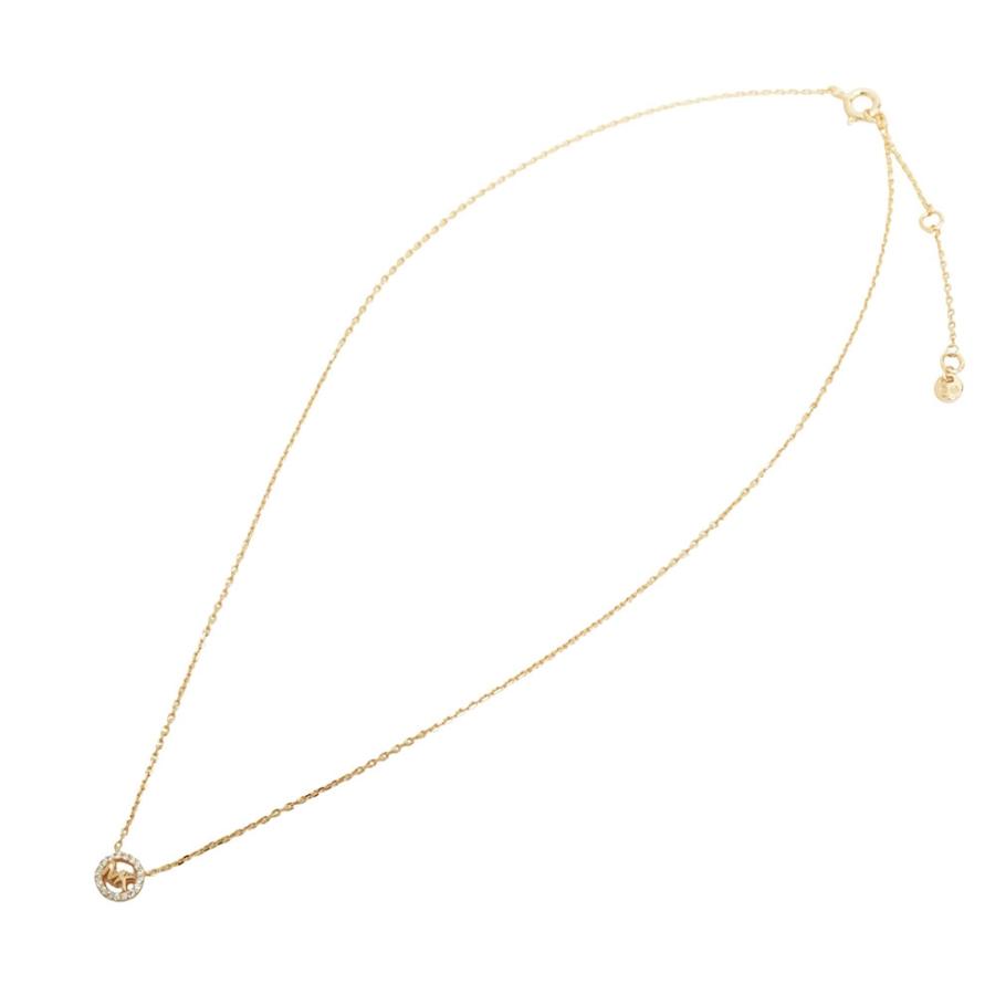 【並行輸入品】マイケルコース MICHAEL KORS ネックレス MKC1726CZ レディース MK ペンダント ロゴチャーム アクセサリー ジルコニア ミニの画像