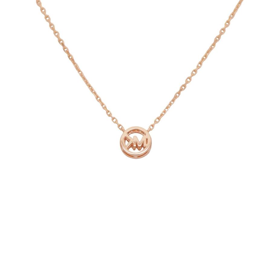 【並行輸入品】マイケルコース MICHAEL KORS ネックレス MKC1726CZ レディース MK ペンダント ロゴチャーム アクセサリー ジルコニア ミニの画像