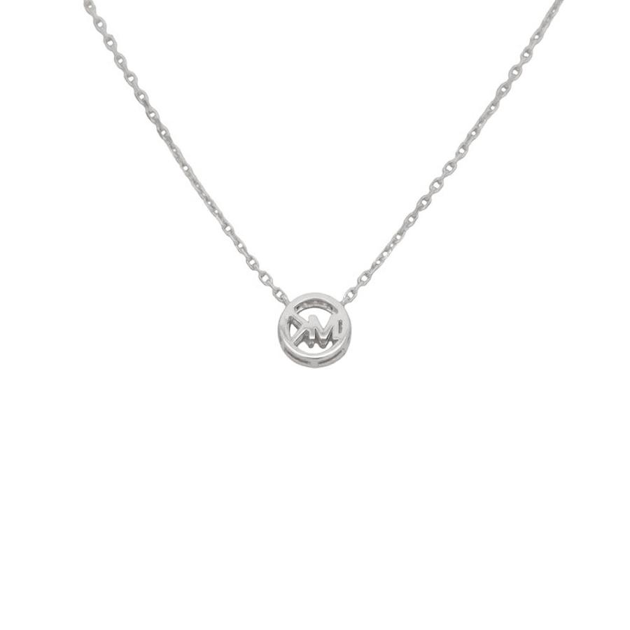 【並行輸入品】マイケルコース MICHAEL KORS ネックレス MKC1726CZ レディース MK ペンダント ロゴチャーム アクセサリー ジルコニア ミニの画像