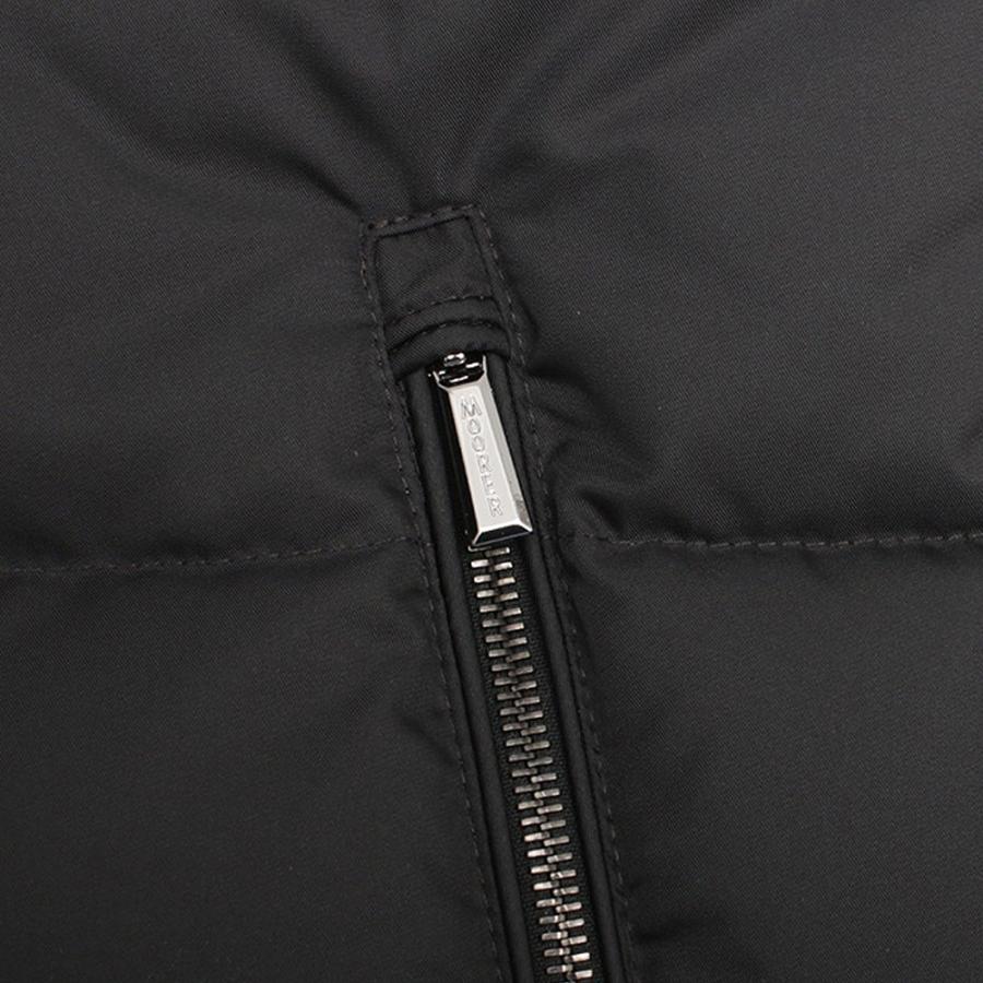 【並行輸入品】ムーレー MOORER FIRE-WK MOUGI200307 ダウンベスト ファイヤーフーデッド NERO DARK BLU BLACK NAVY アウター メンズ 防寒 高級アウター 爆買の画像