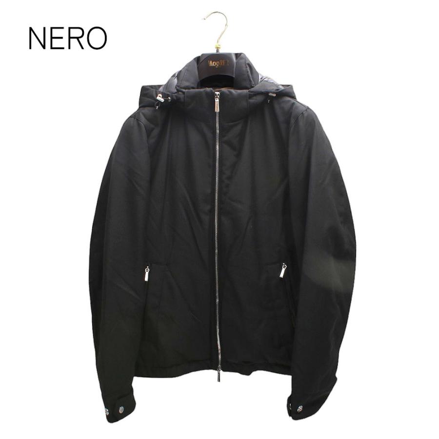 【並行輸入品】ムーレー MOORER ALBINI-PUM MOUGI100090 ダウン ジャケット  アノラック アルビニ  キルティング コート NERO DARK BLU BLACK NAVY 爆買の画像