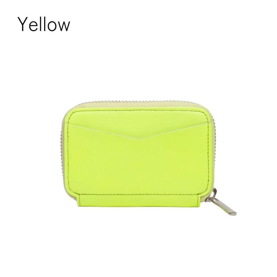 ムー mu CRAZY NEON HAKU 二つ折り財布 コンパクト財布 75035 75030