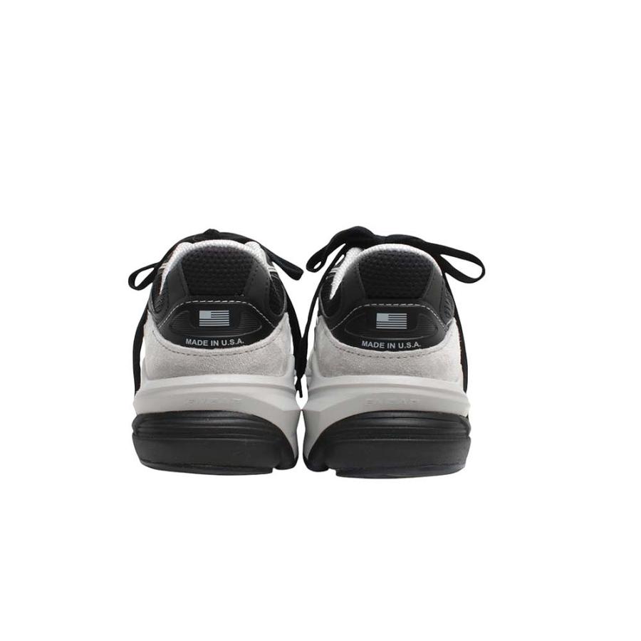 【並行輸入品】ニューバランス New Balance  U990 U990BB6 U990UC6 Made in U.S.A  Dワイズ BLACK WHITE GREY ブラック ホワイト グレーUSA スニーカー 爆買の画像