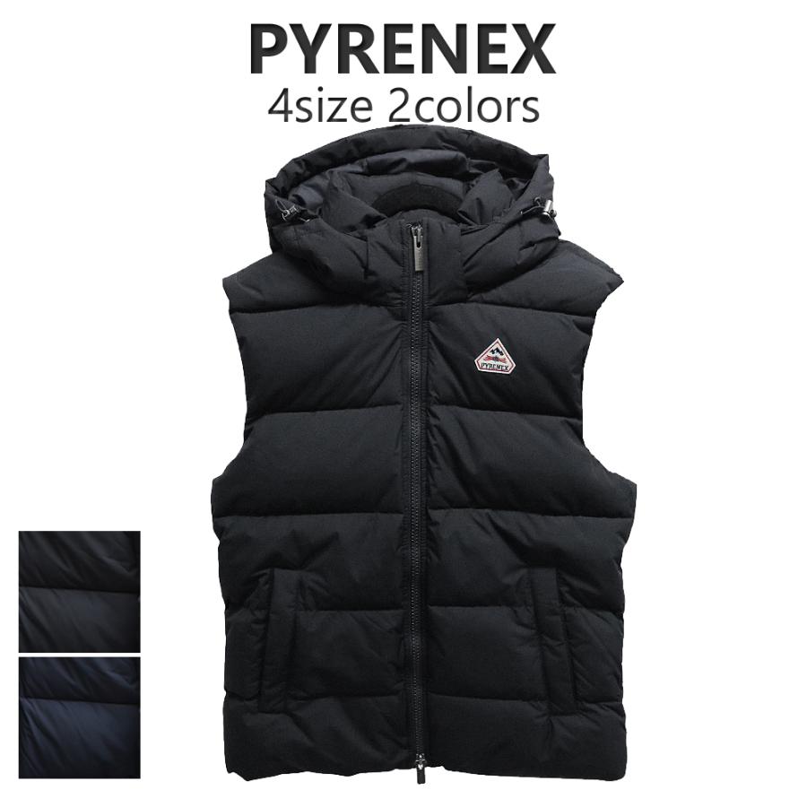 ピレネックス PYRENEX SPOUTNIC MINI RIPSTOP VEST ダウンベスト HMY021-BLACK-M メンズ  ダウンジャケット Pyrenex（ピレネックス） 【並行輸入品】ピレネックス ダウンベスト