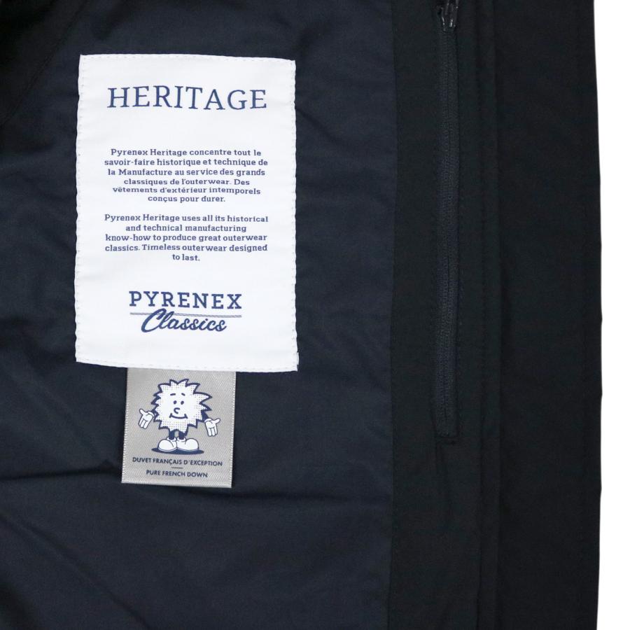 【並行輸入品】ピレネックス PYRENEX ダウンベスト SPOUTNIC MINI RIPSTOP VEST スプートニック ミニ リップストップ ベスト HMY021 BLACK DEEP INK S M L XLの画像