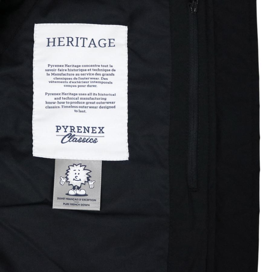 【並行輸入品】ピレネックス PYRENEX ダウンベスト SPOUTNIC MINI RIPSTOP VEST スプートニック ミニ リップストップ ベスト HMY021 BLACK DEEP INK S M L XLの画像