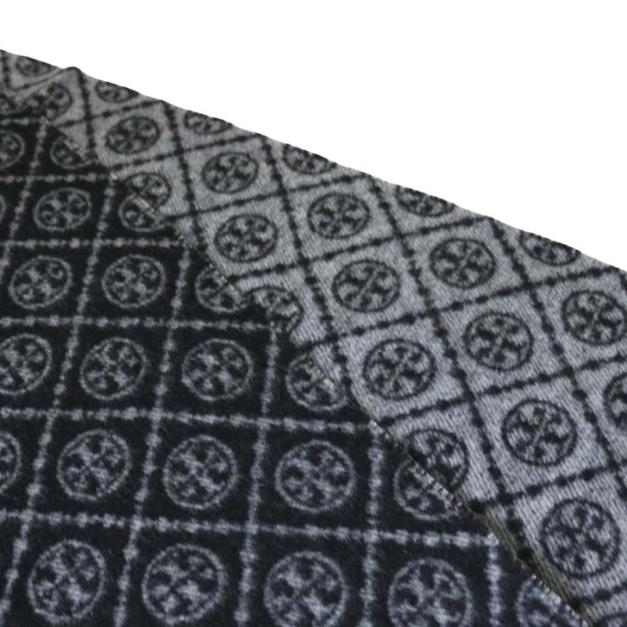新品トリーバーチTORY BURCHカシミヤ100％　ニットマフラー　黒 org.jpg