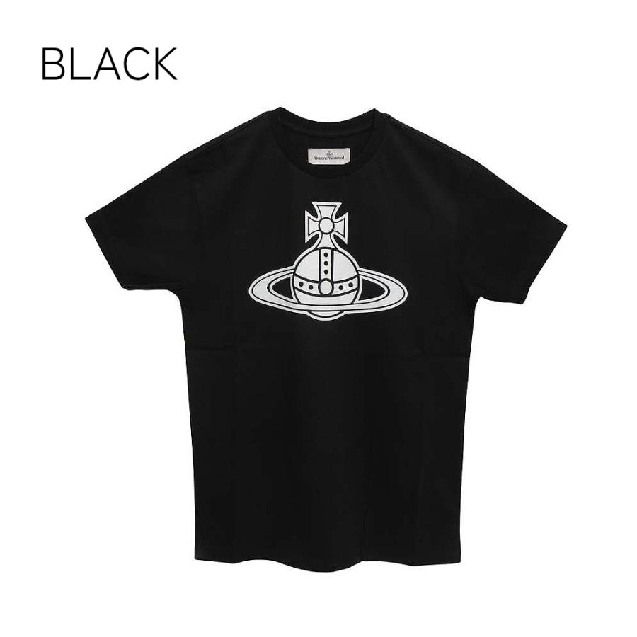 【並行輸入品】ヴィヴィアンウエストウッド VIVIENNE WESTWOOD PARIS ORB CLASSIC T-SHIRT Tシャツ 3G010049 J001M N401 K401 A401 S M L XL コットン100％の画像