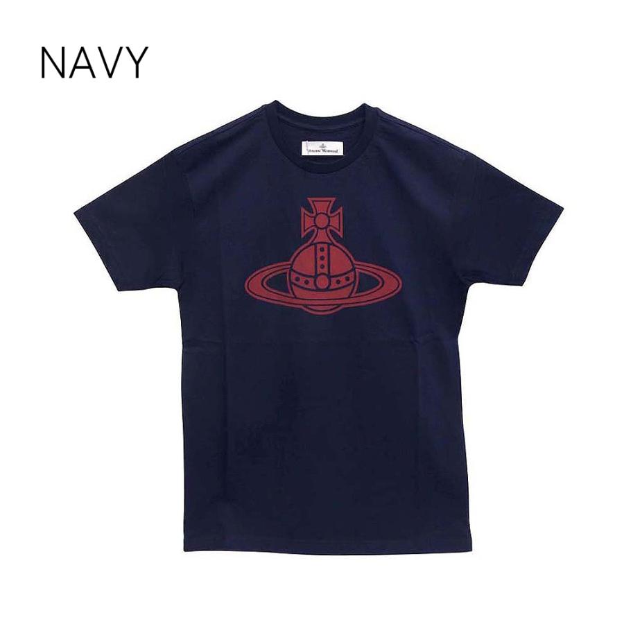 【並行輸入品】ヴィヴィアンウエストウッド VIVIENNE WESTWOOD PARIS ORB CLASSIC T-SHIRT Tシャツ 3G010049 J001M N401 K401 A401 S M L XL コットン100％の画像