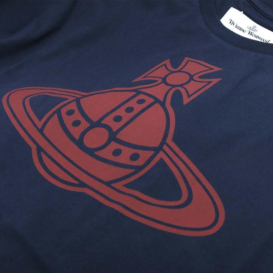 【並行輸入品】ヴィヴィアンウエストウッド VIVIENNE WESTWOOD PARIS ORB CLASSIC T-SHIRT Tシャツ 3G010049 J001M N401 K401 A401 S M L XL コットン100％の画像