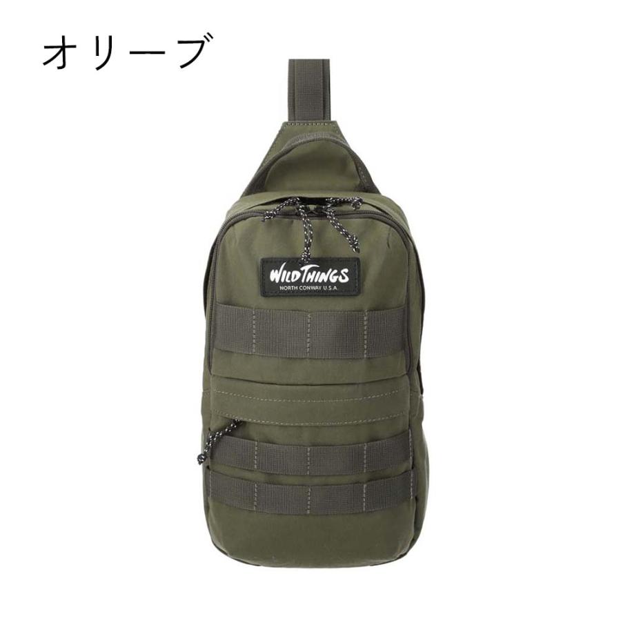 WILD THINGS（ワイルドシングス） ボディバッグ WT-380-3009 メンズ 縦 