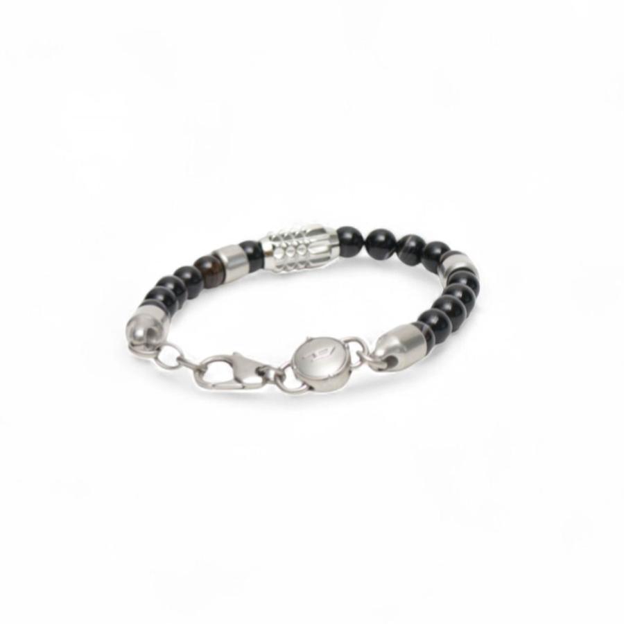 DIESEL ブレスレット ブラック メンズ 未使用品 DIESEL（ディーゼル） 【並行輸入品】ディーゼル ブレスレット メンズ