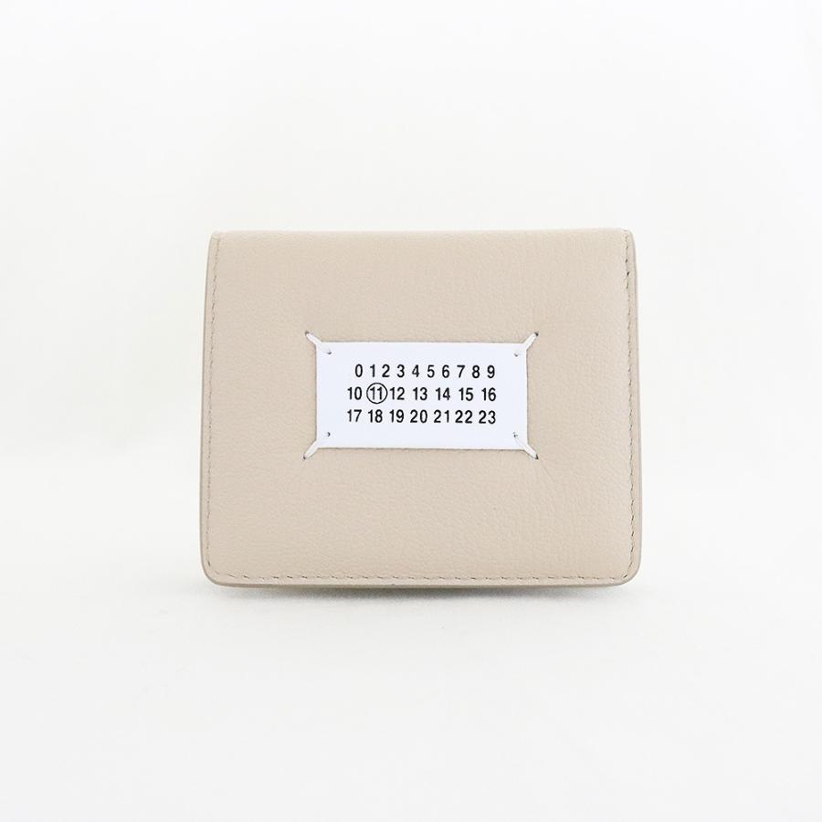 Maison Margiela / 2つ折り財布/レザー/WHT/無地/レディース/S56UI0148// Maison Margiela（メゾンマルジェラ） 【並行輸入品】メゾンマルジェラ