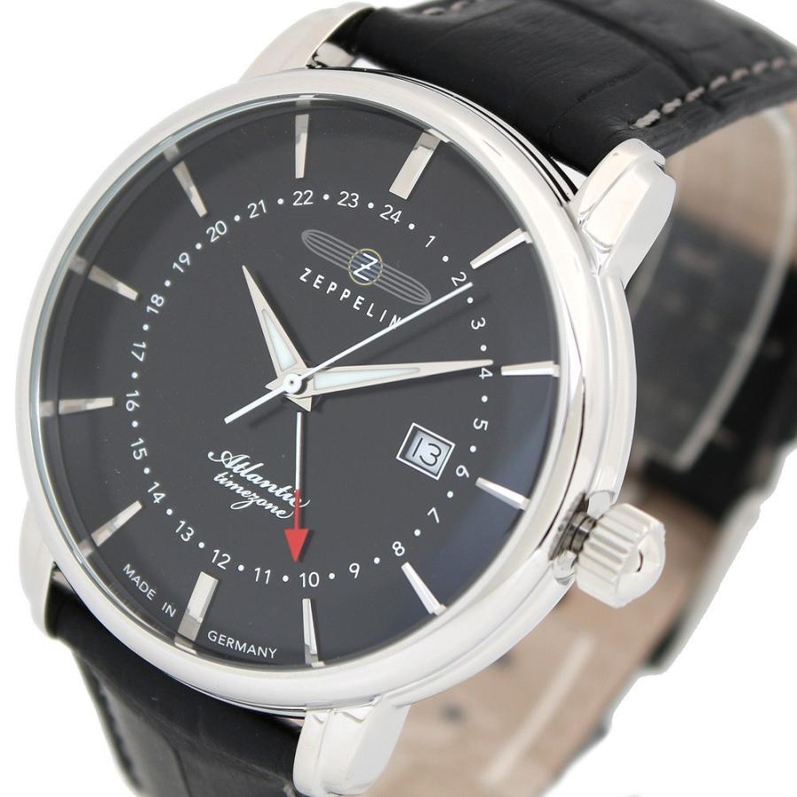 豪華で新しい 本日特価 ツェッペリン 腕時計 メンズ アトランティック 8442-2 ZEPPELIN Atlantic クォーツ ウォッチ 時計 カレンダー 送料無料