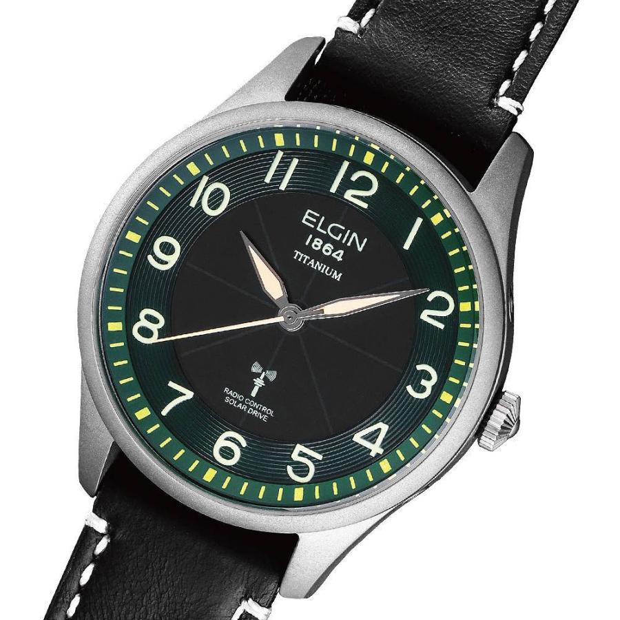 ELGIN（エルジン） 腕時計 国内正規 FK1431TI-GRP ソーラー電池 