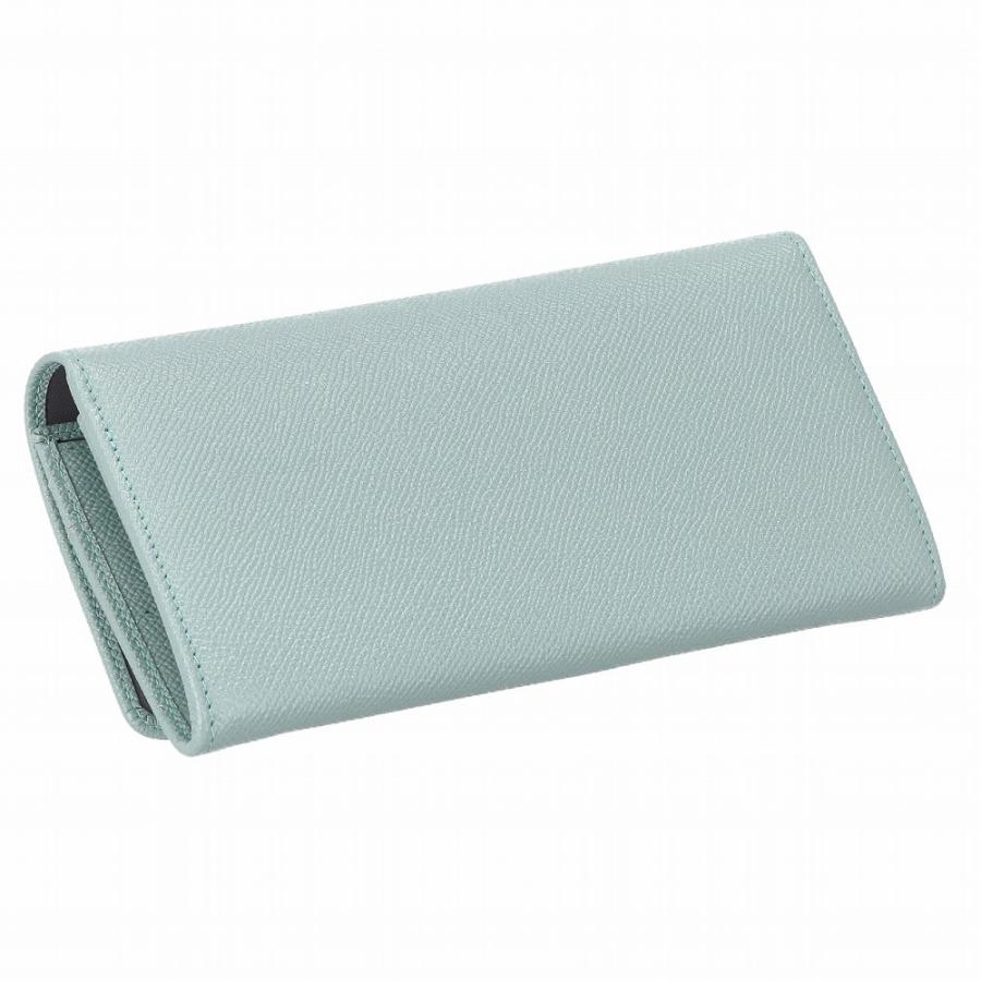 【並行輸入品】ブルガリ BVLGARI 長財布 レディース BB ブルガリブルガリ 287271 GRAIN GLACIER TURQUOの画像