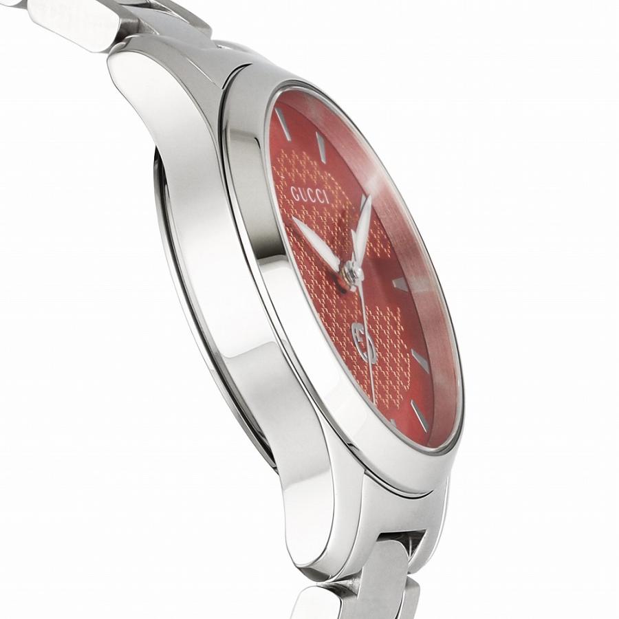【並行輸入品】グッチ GUCCI 腕時計 YA1265049 レディース ジータイムレス G-TIMELESS クォーツ コーラルレッド シの画像