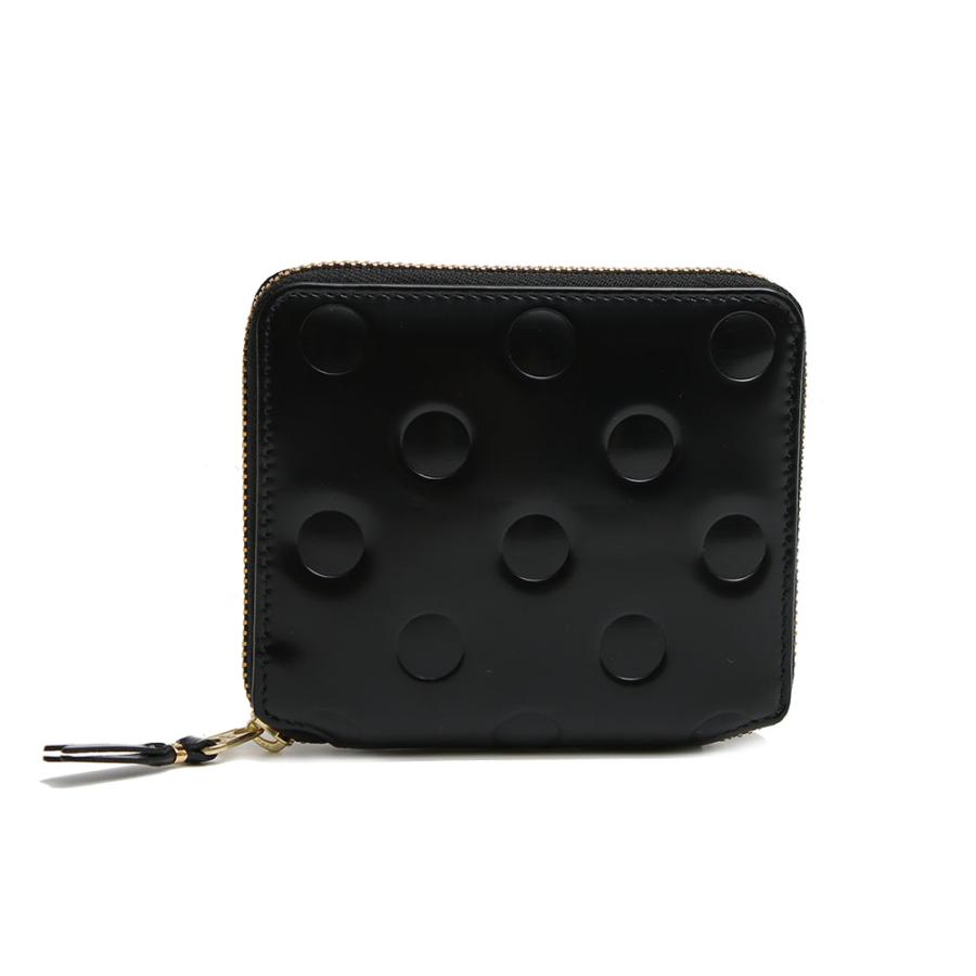 【並行輸入品】コムデギャルソン COMME DES GARCONS ウォレット wallet  二つ折り財布 メンズ ブラックの画像