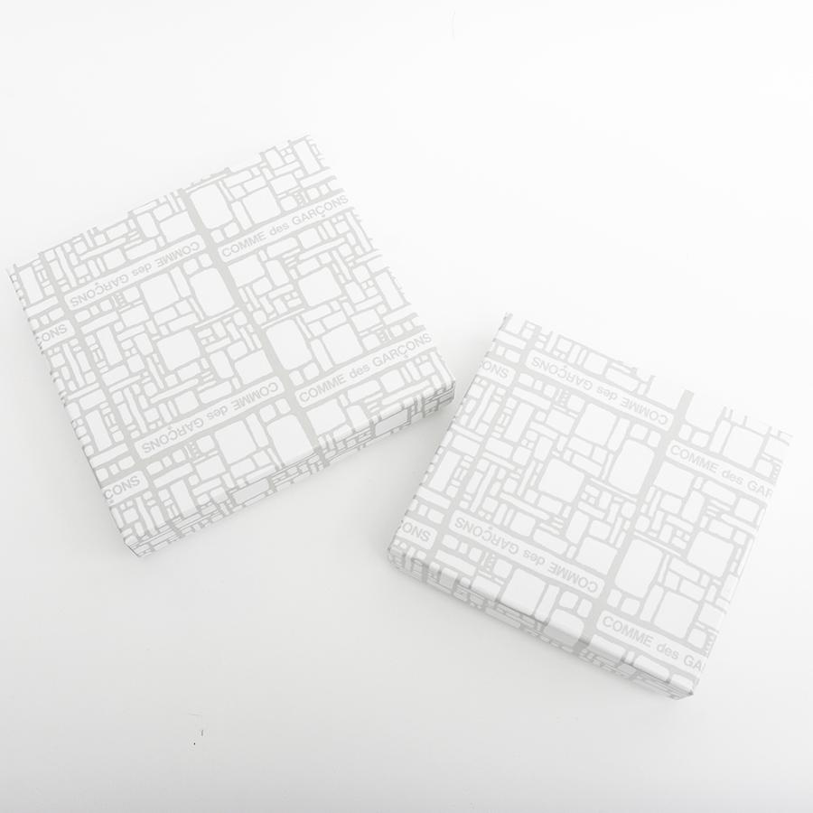 【並行輸入品】コムデギャルソン COMME DES GARCONS ウォレット wallet  二つ折り財布 メンズ ブラックの画像