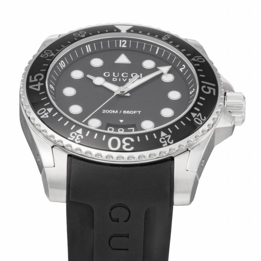 【並行輸入品】グッチ GUCCI DIVE YA136204B 腕時計 メンズ ブラック クオーツ アナログの画像