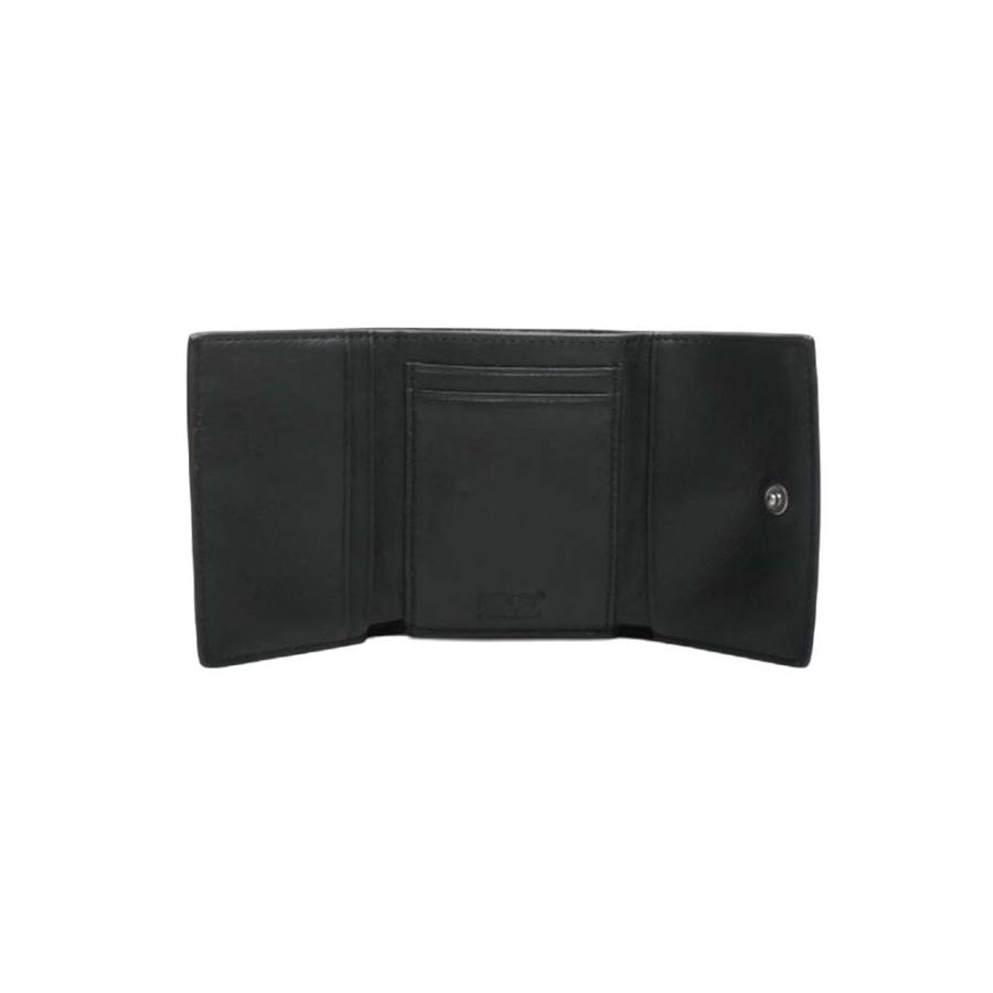 【新品＆未使用】DIESEL ディーゼル 三つ折り財布 黒 専用箱付き 未使用】DIESEL ディーゼル ブラック 三つ折り財布 - メルカリ