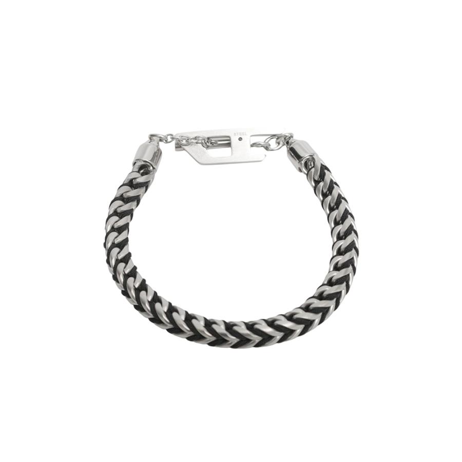 DIESEL DX1540040 ブレスレット シルバー メンズ並行輸入品 DIESEL（ディーゼル） 【並行輸入品】ディーゼル ブレスレット