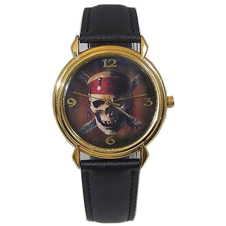 品揃え豊富で ディズニー Disney 男性用 腕時計 メンズ ウォッチ ブラック PratesCaribb-2 腕時計