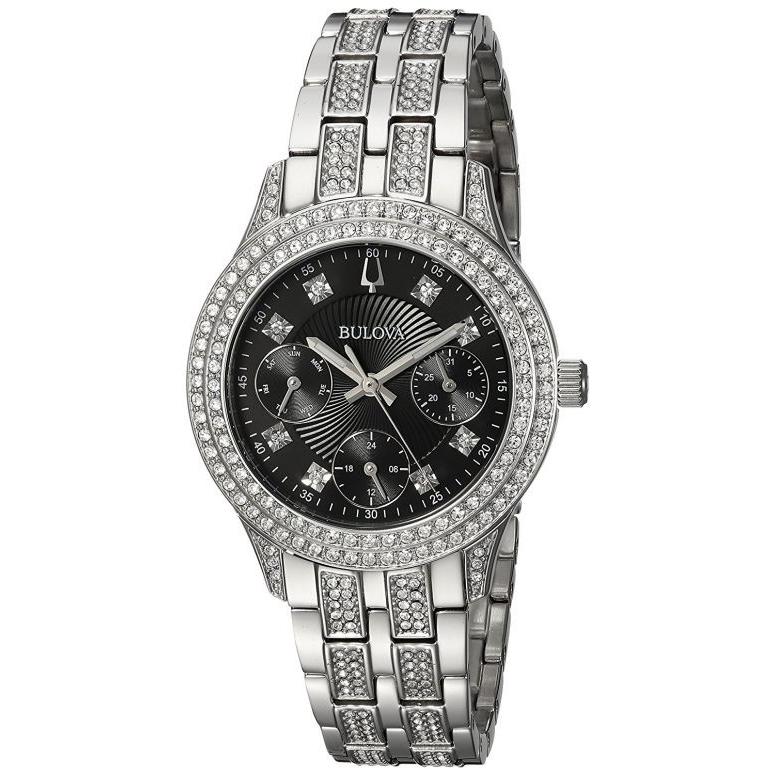 配送員設置送料無料 ブローバ Bulova 女性用 腕時計 レディース ウォッチ ブラック 96n110 Wa 134 Watch Market Lnln 通販 Yahoo ショッピング 送料無料 Duxnutrition A8brands Com