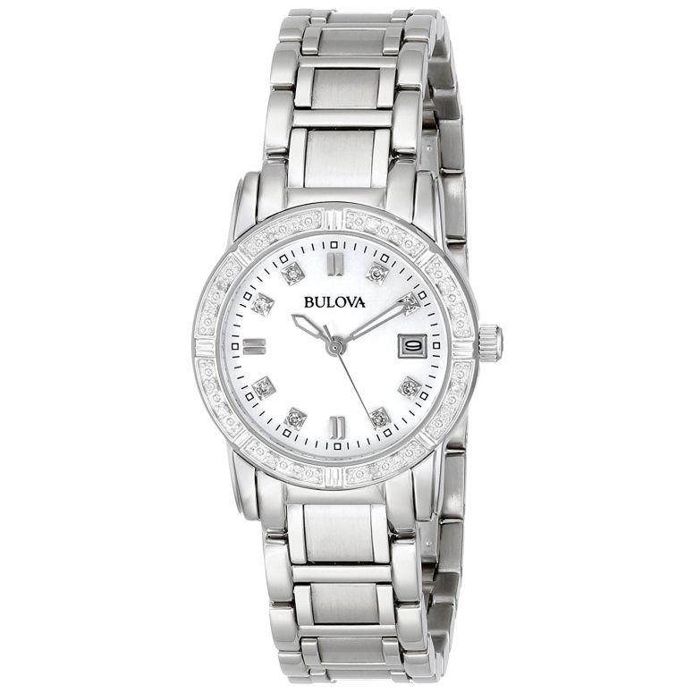 ブローバ Bulova 女性用 腕時計 レディース ウォッチ パール 96R105