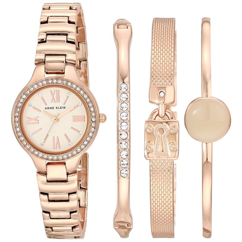 アンクライン Anne Klein 女性用 腕時計 レディース ウォッチ ピンク AK/3582BHST