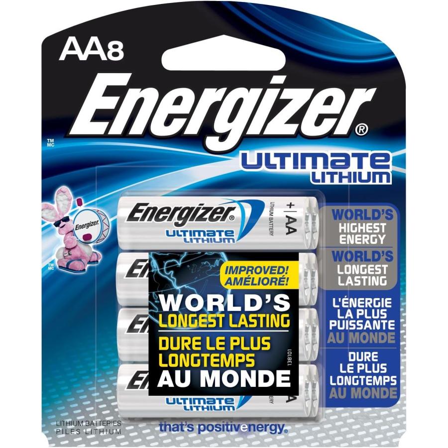 当店の記念日Energizer L91BP-8 Ultimate Lithium AA Photo Battery (8-Pack) [並行輸入品]　並行輸入品