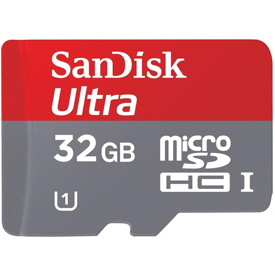 新しい 10/UHS-I Class for microSDHC GB 32 Ultra SanDisk (30 SDSDQUA-032G-A46　並行輸入品 - Card) Read/1 MBps その他周辺機器